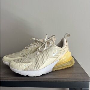 Nike Air Max 270 Yellow Sneakers